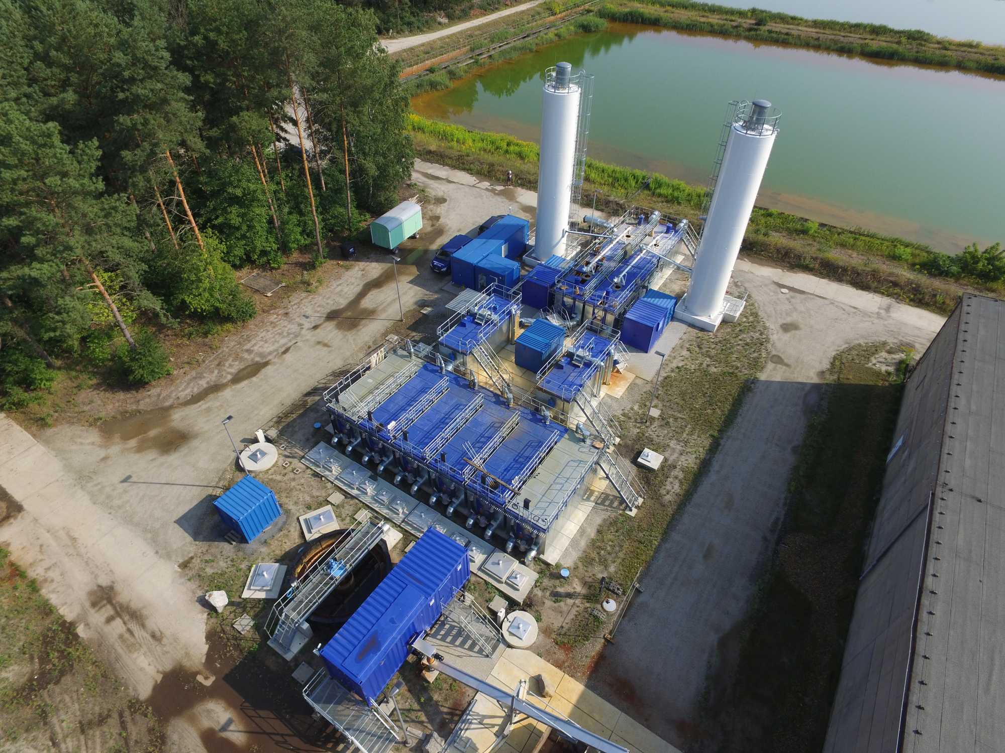 Mobile Wasseraufbereitungsanlage
