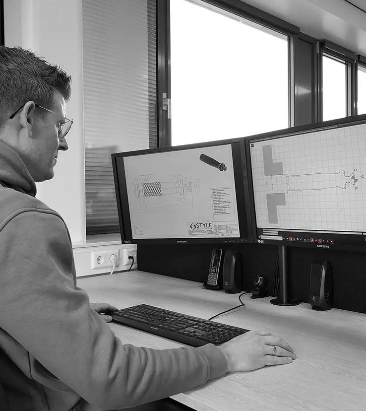 Arbeiten mit der einzigartigen STYLE-Steuerung