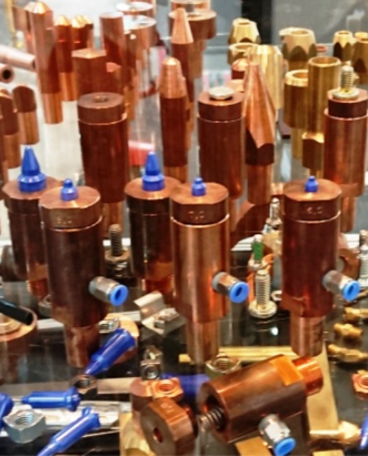 Electrode holders and electrode arms