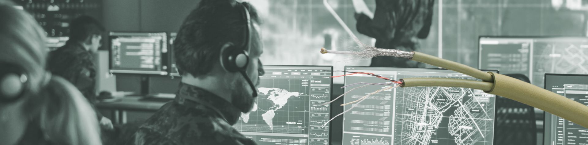 Kabelsysteme für taktische Kommunikation