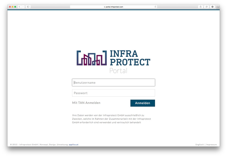 Infraprotect Portal