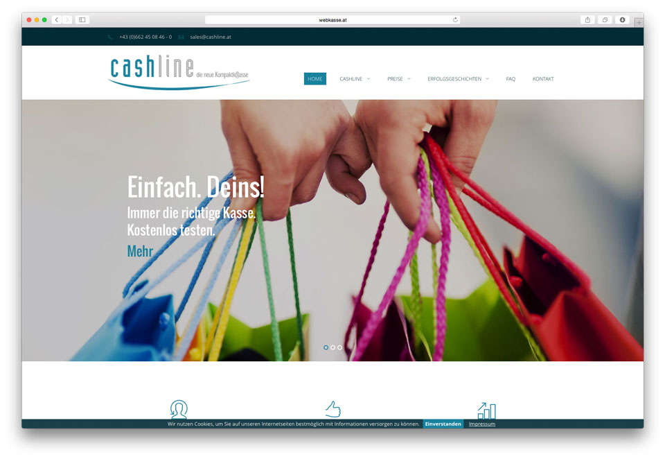 Cashline Website