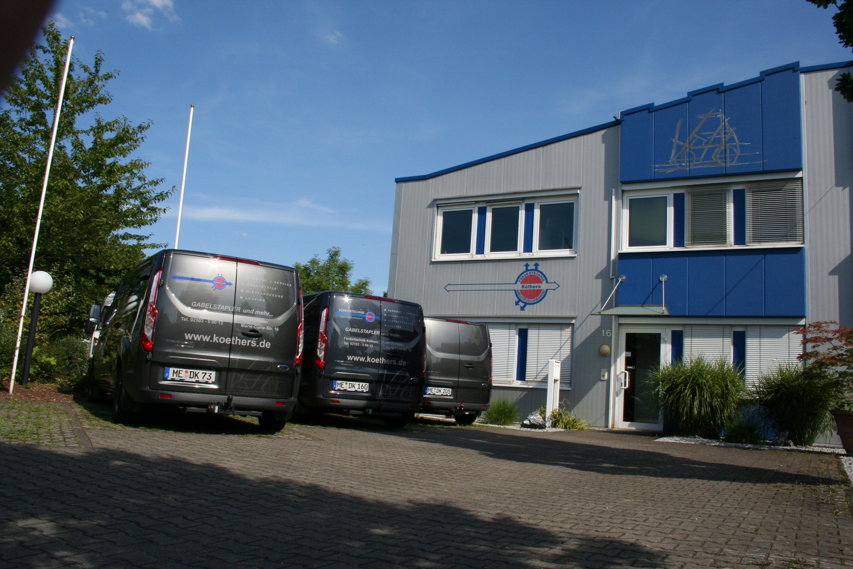 Servicetechniker im Einsatz