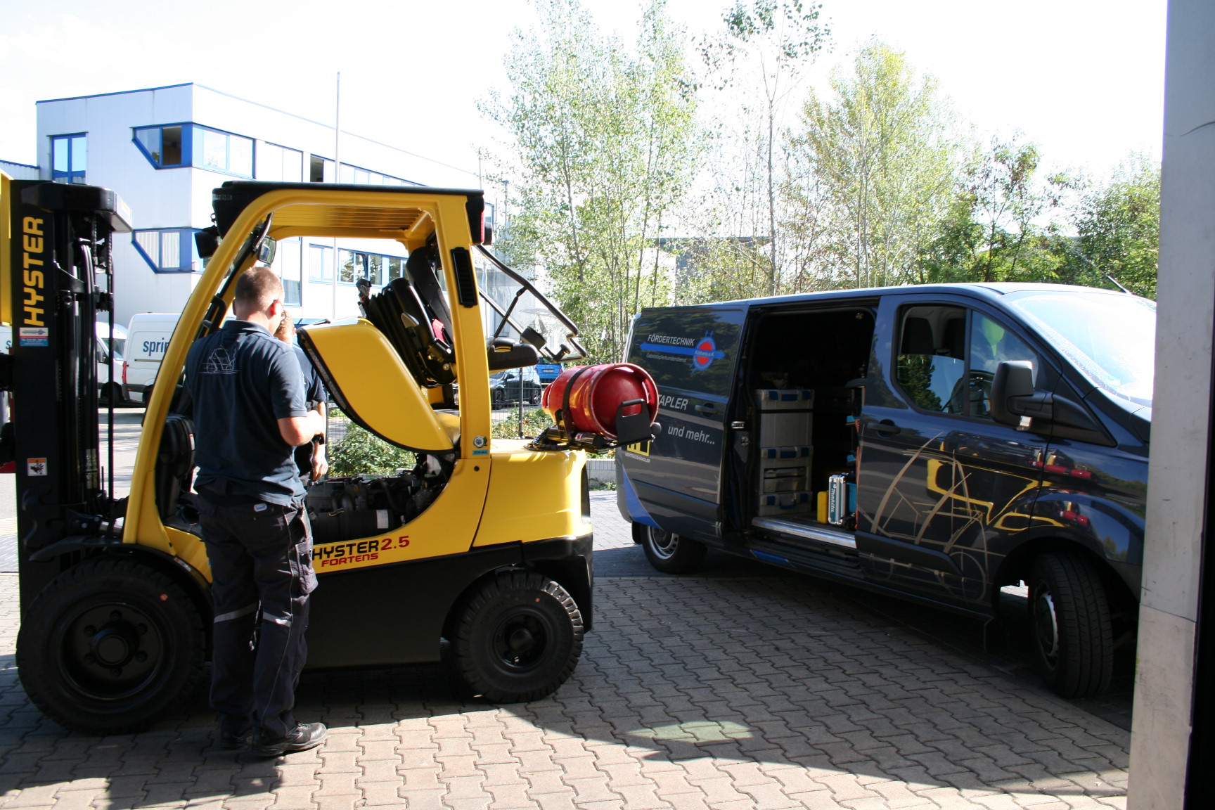 Gabelstapler Service vor Ort