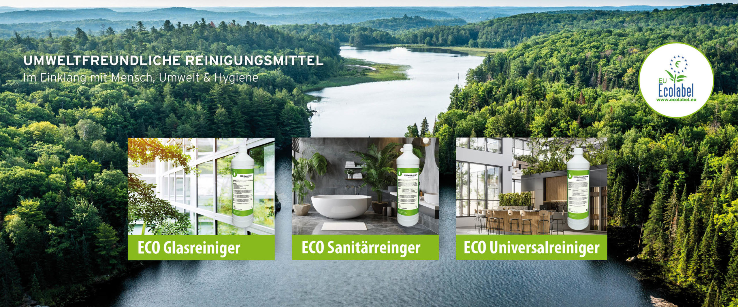 ECO-Reiniger mit EU Ecolabel