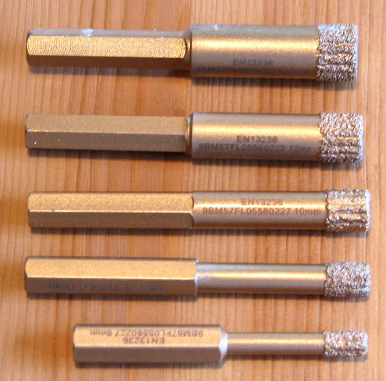 FGTB Bohrer 6–14 mm 6-kant