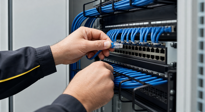 Patchpanel / Netzwerktechnik