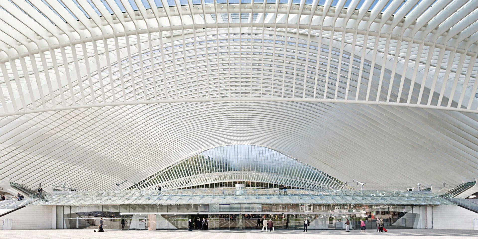 High-End-Verglasung Bahnhof Lüttich-Guillemins