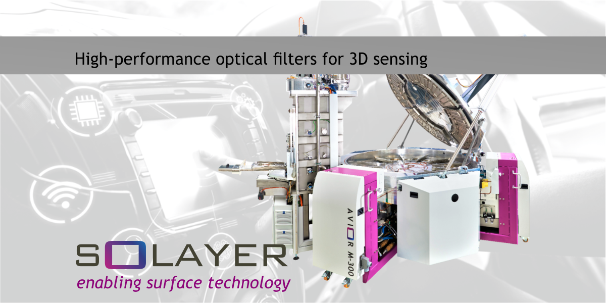NIR-Bandpassfilter für 3D-Sensing