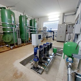 Filtertechnik und Steuerungseinheit