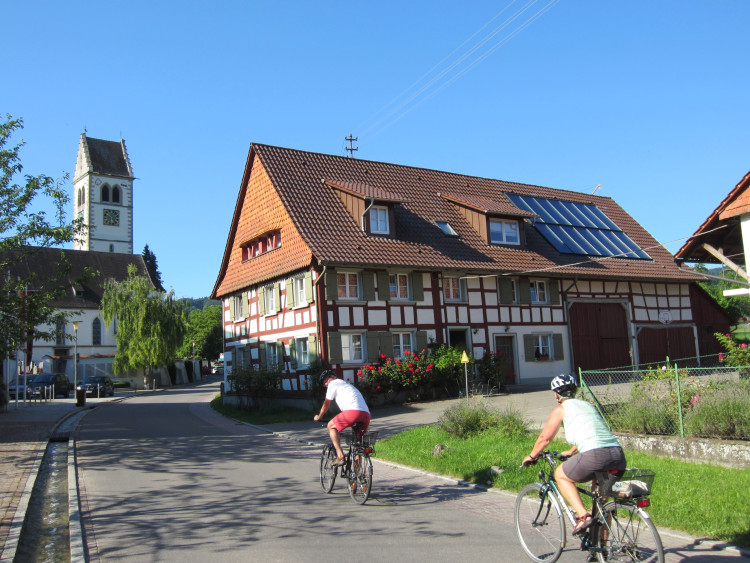 Landwirtschaftliches Gebäude mit Biomasse-Heizung