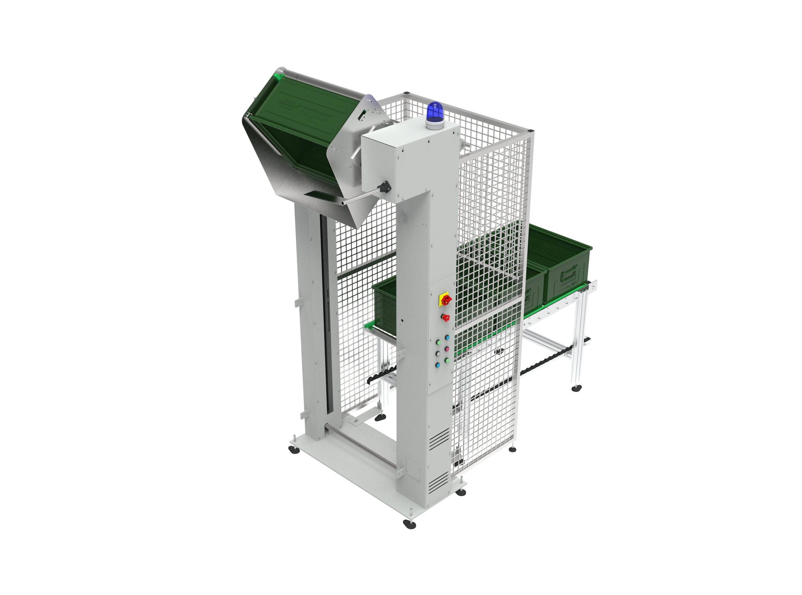 Zweisäulenhubschwenklift
