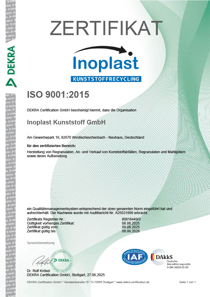 ISO-9001-Zertifizierung