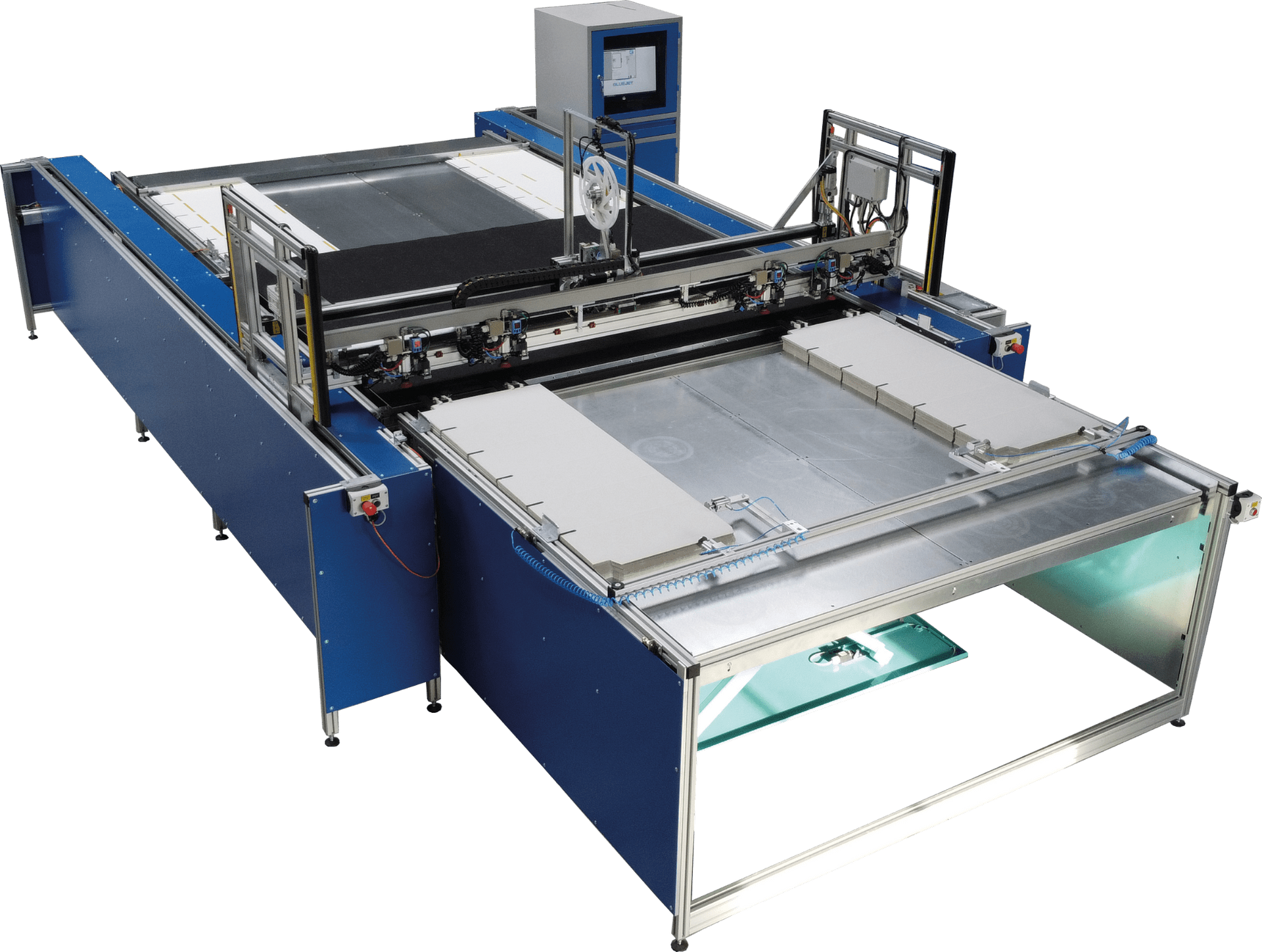 Klebebandplotter TAPEJET® (Frontansicht)
