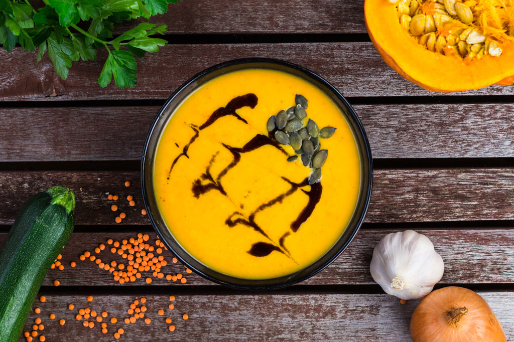 Kürbiscremesuppe