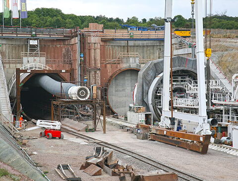 Finnetunnel, Bahnstrecke München-Berlin