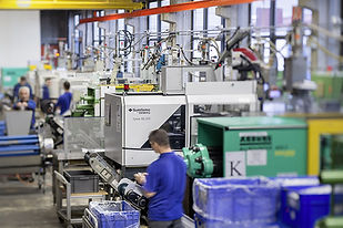 Injection molding production