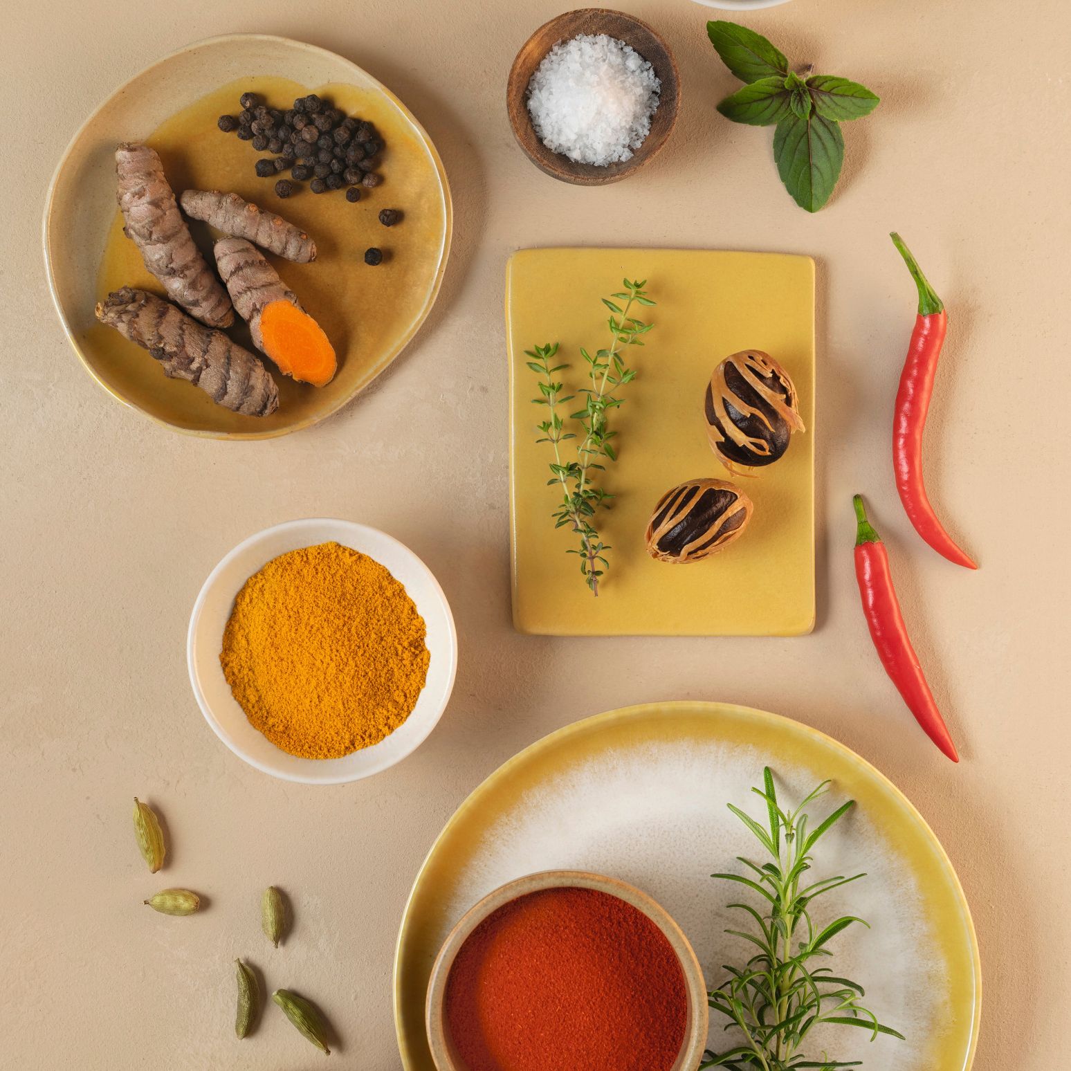 Herbs, Spices and Salt
