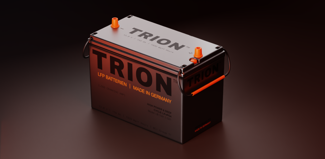 TRION T-Rex 12V 150Ah LFP Group 31 Batterie