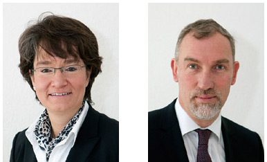 Christiane Brandes und Hans-Jürgen Kautz vom InnovationsTeam