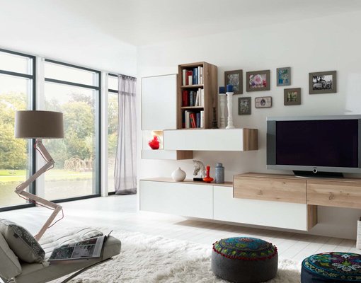 Solid wood living and dining room furniture