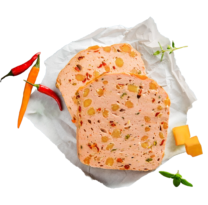 Leberkäse Chili-Cheddar