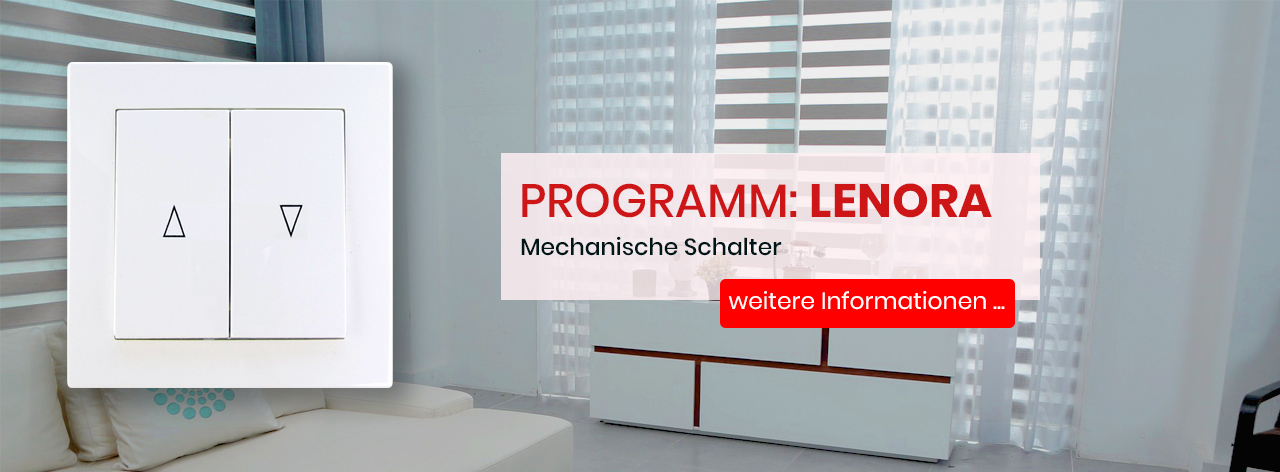 Unterputz-Schalterprogramm LENORA