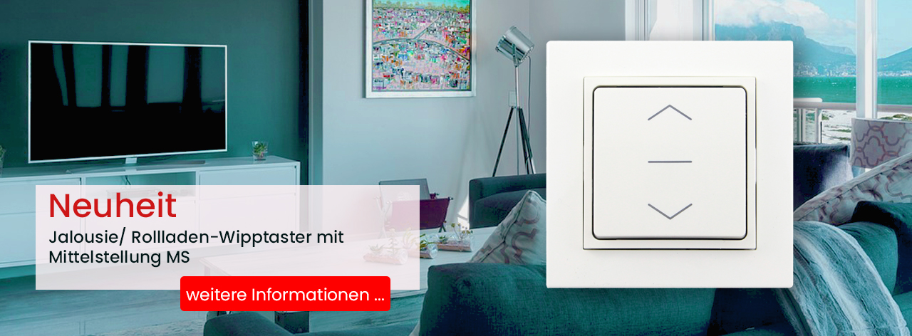 Schalter- und Steckdosenprogramm Möbeleinbau