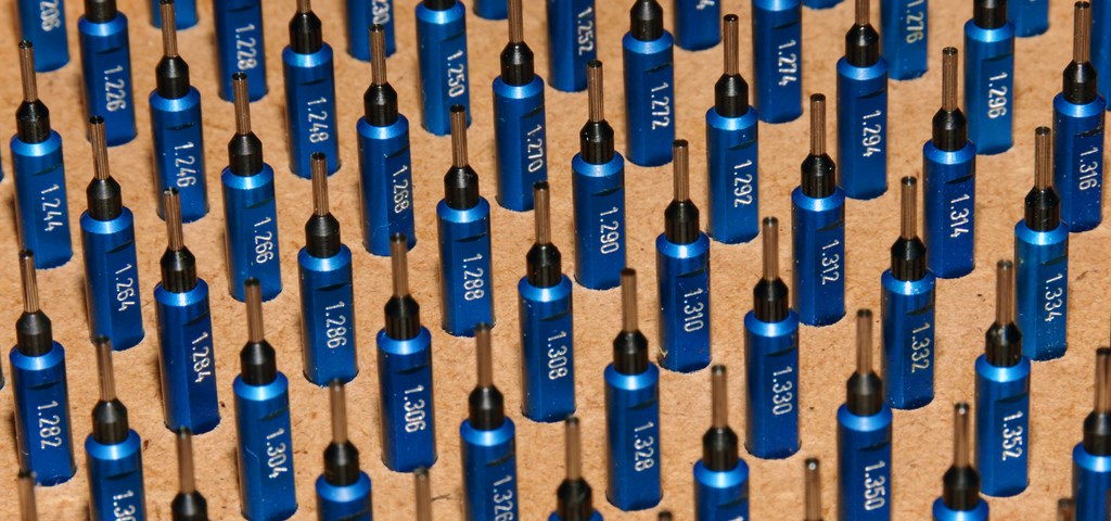 Mikrometer-Lehren 0,2–2,5 mm