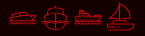 Boote, Decks, Bugklappen