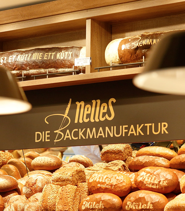 Specialty shop with freshly baked goods