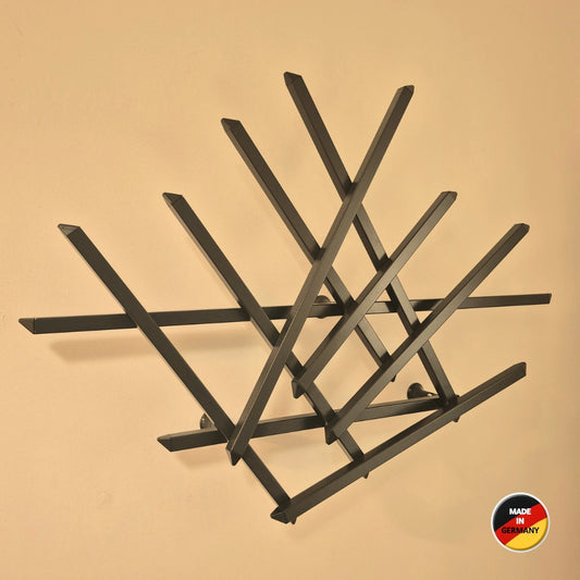 Treecado Wandgarderobe aus Aluminium in Anthrazit (RAL 7016)