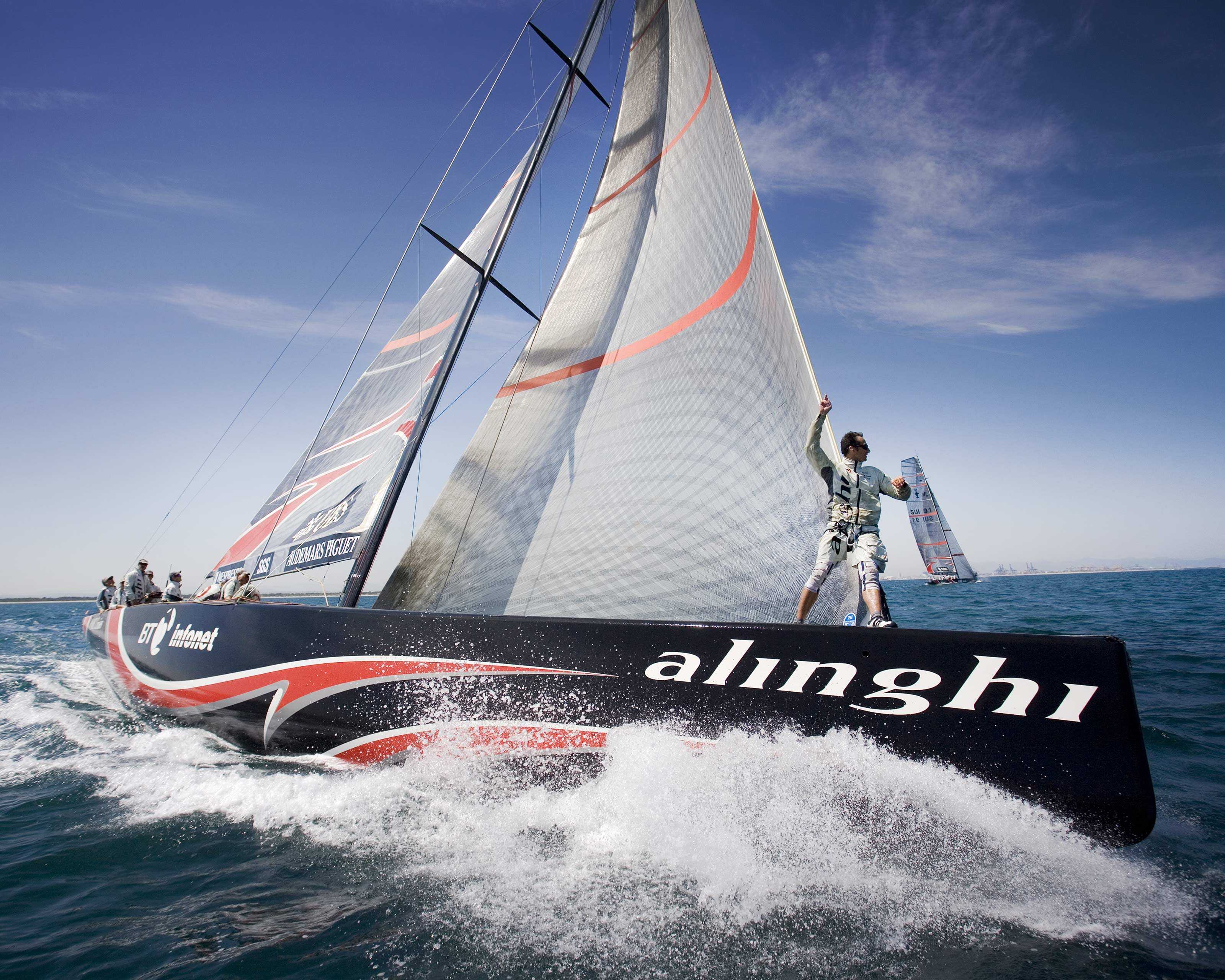 America's-Cup-Boote Alinghi