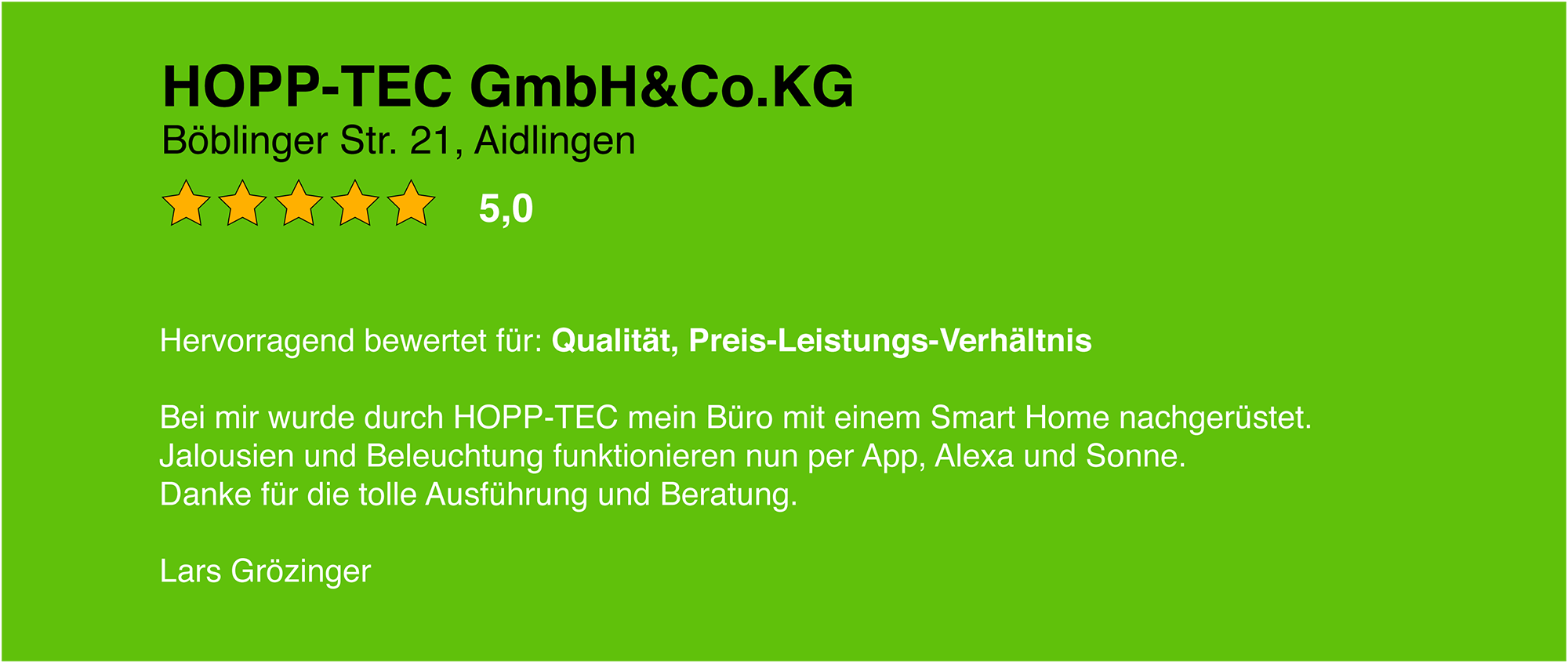 Unternehmensansicht