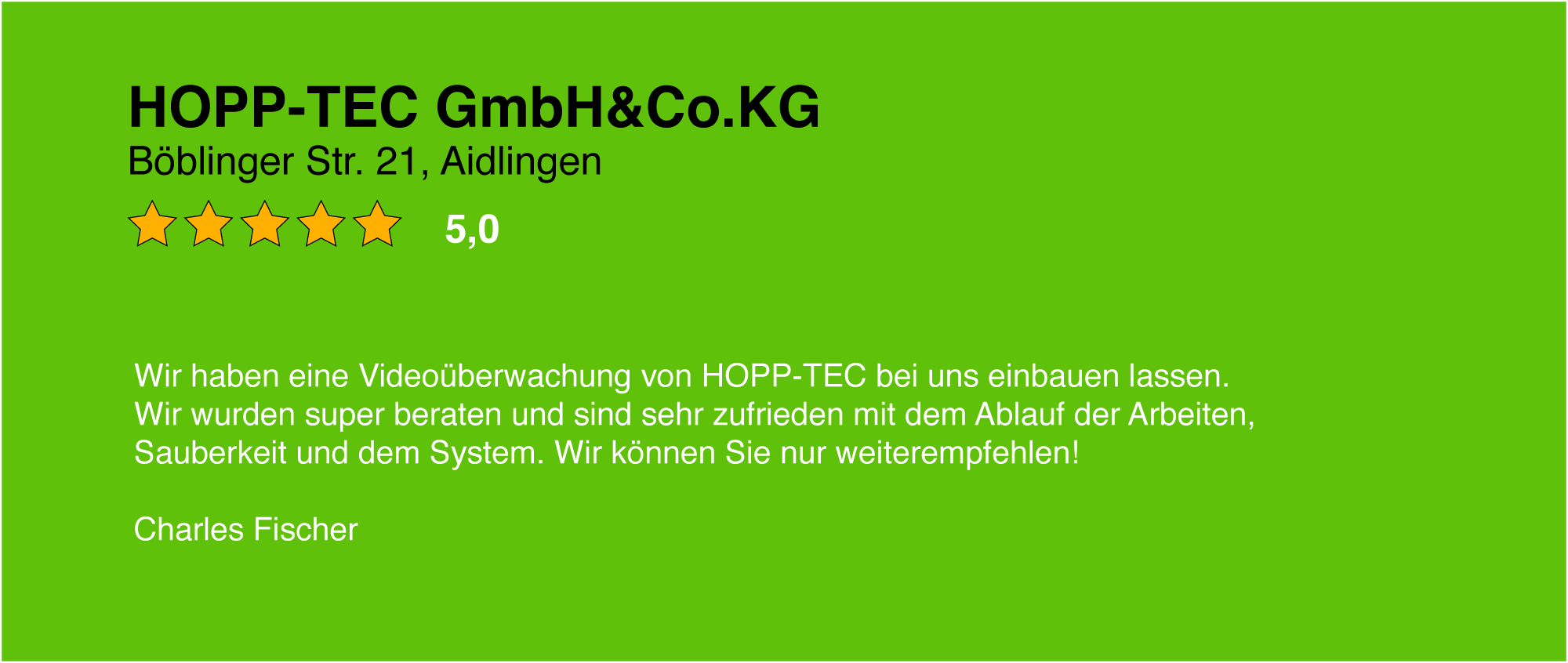 Kundenstimme