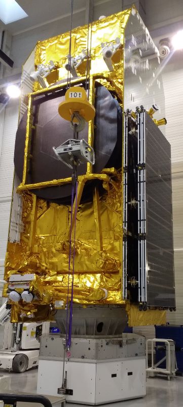 HotBird-F1 satellite on the Resonic 6000F system
