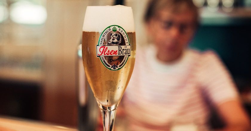 Rustikales Ambiente der Ilsen-Brauerei