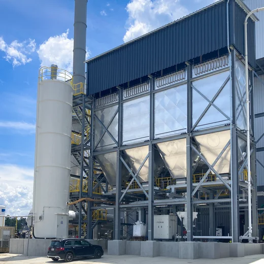 Katalytische Heißgasfiltration