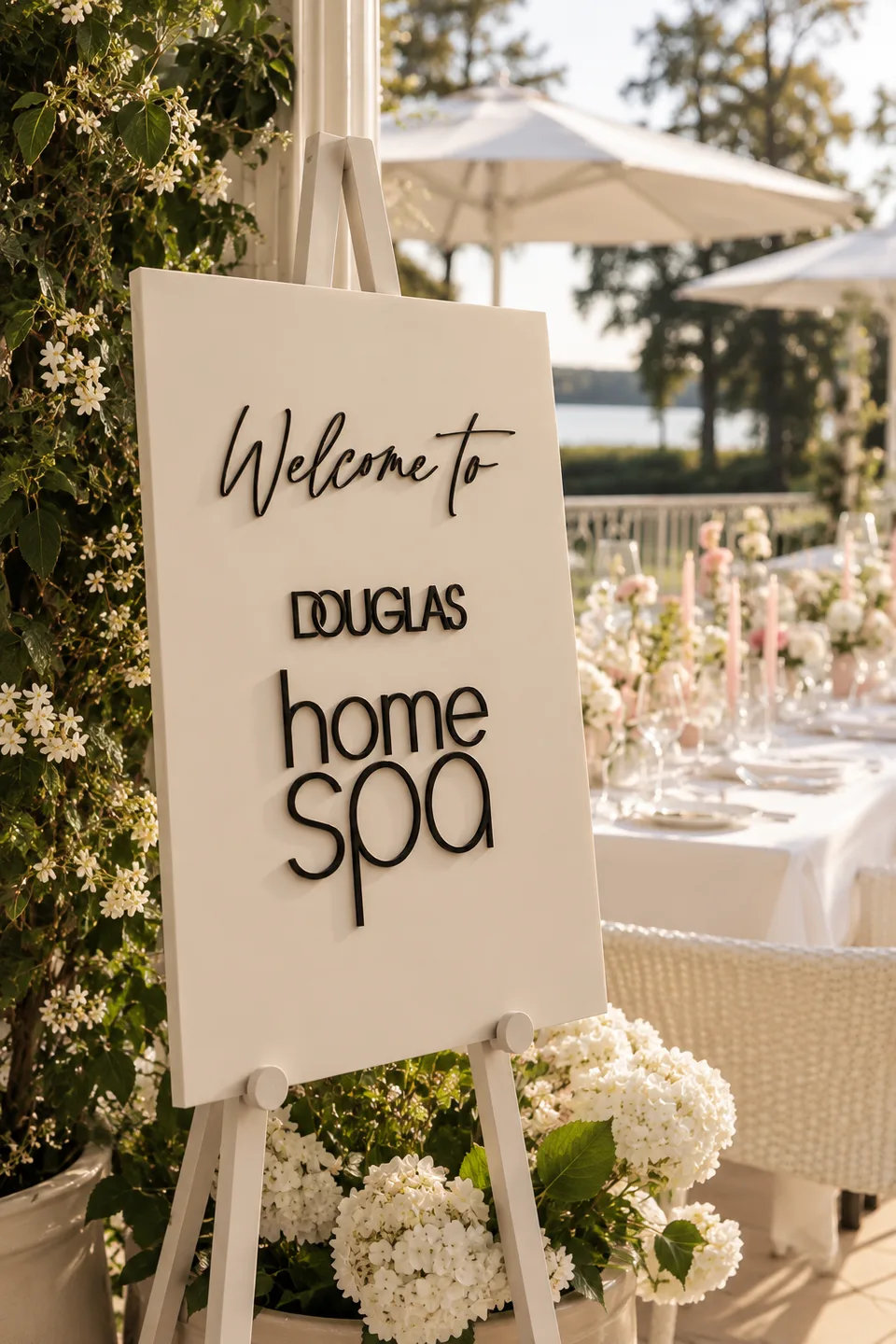 Douglas Home Spa Signage