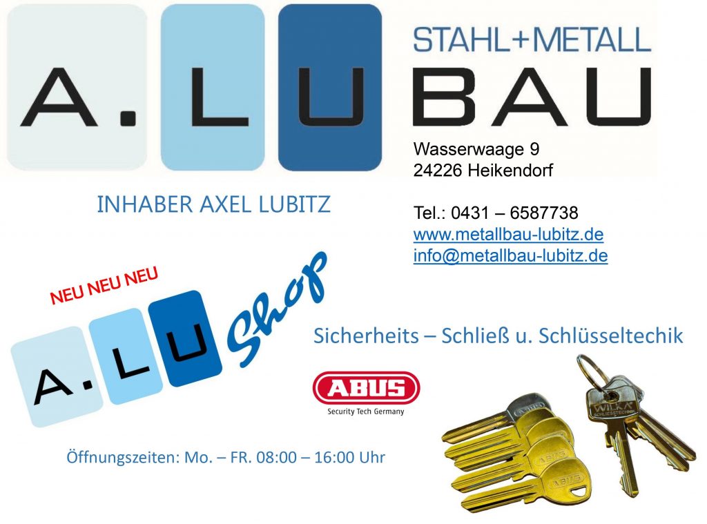 Alubau und Shop