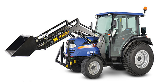 Iseki Kompakttraktor mit Frontlader
