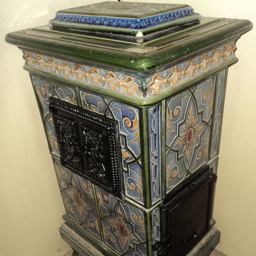 Kachelofen aus Fayence (Katalog)