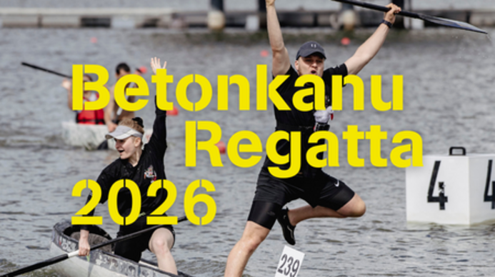 Betonkanu-Regatta