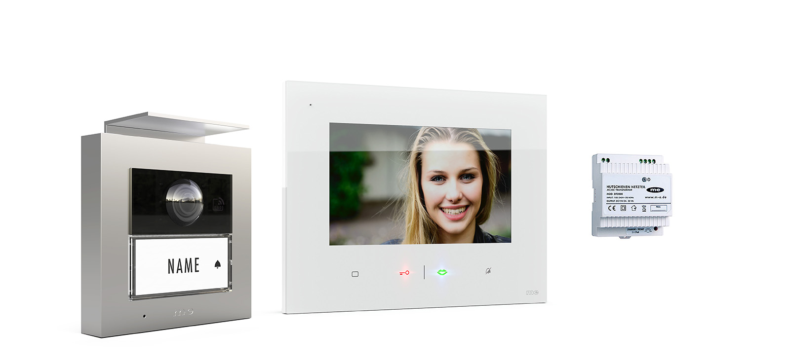 Video-Türsprechanlagen-Set RFID, 1-Fam.-Haus