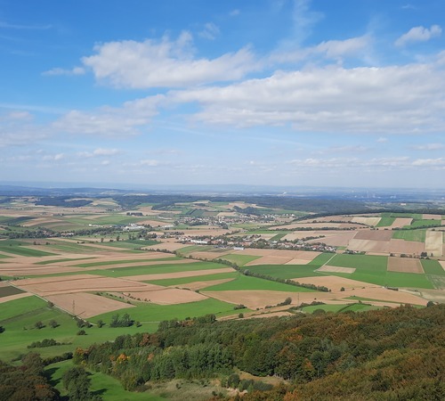 Landnutzung aus der Luft betrachtet