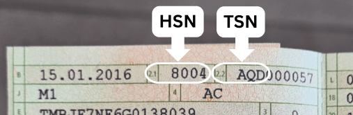 Kfz-Ersatzteile & Zubehör (HSN/TSN-Suche)