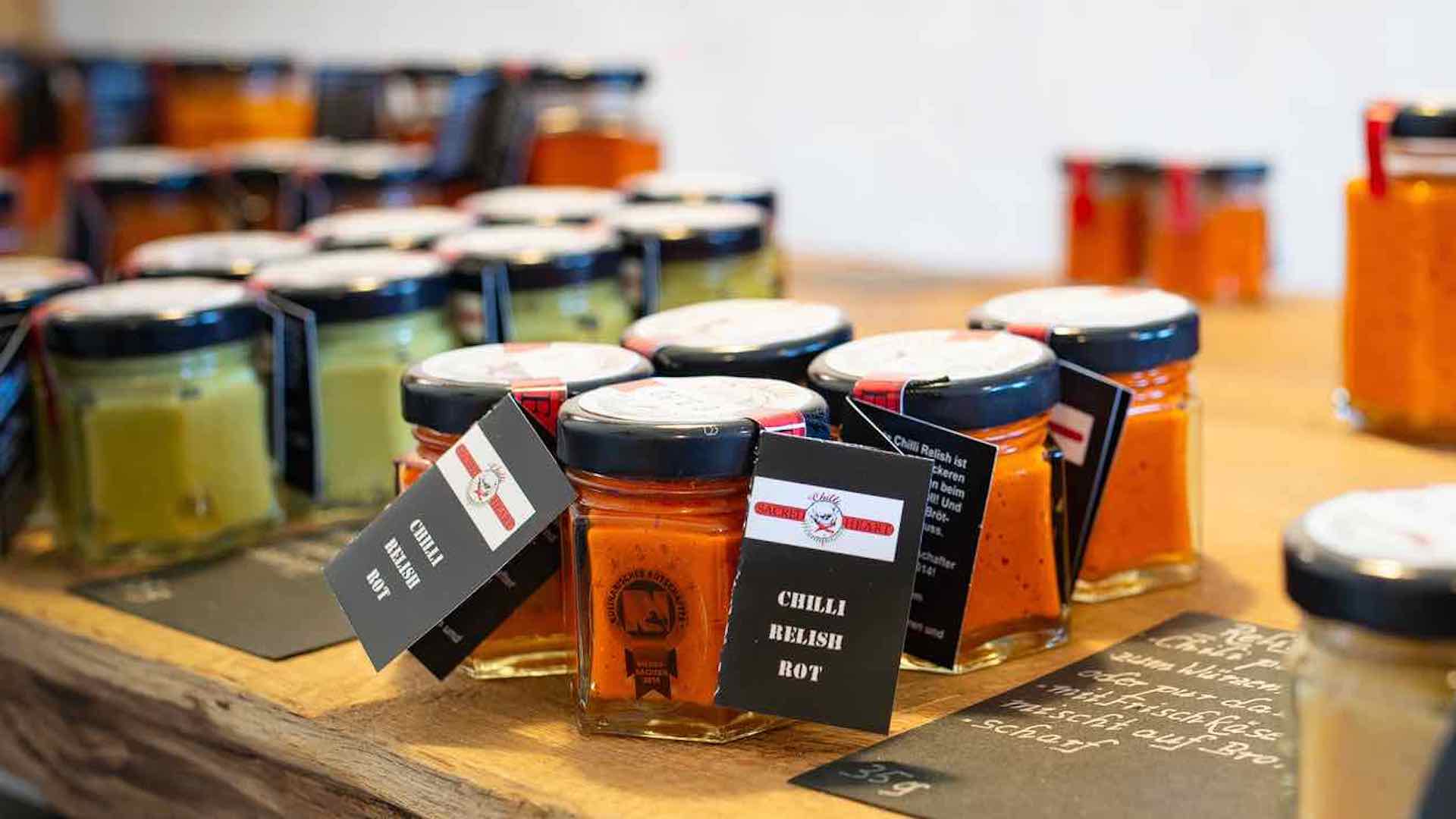 Chili-Produkte im Online-Shop