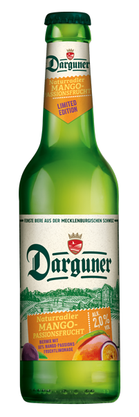 Darguner Naturradler Mango Passionsfrucht 0,33 l