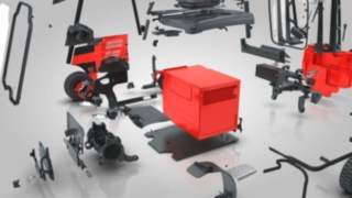 Elektromotor und Komponenten eines Elektrostaplers