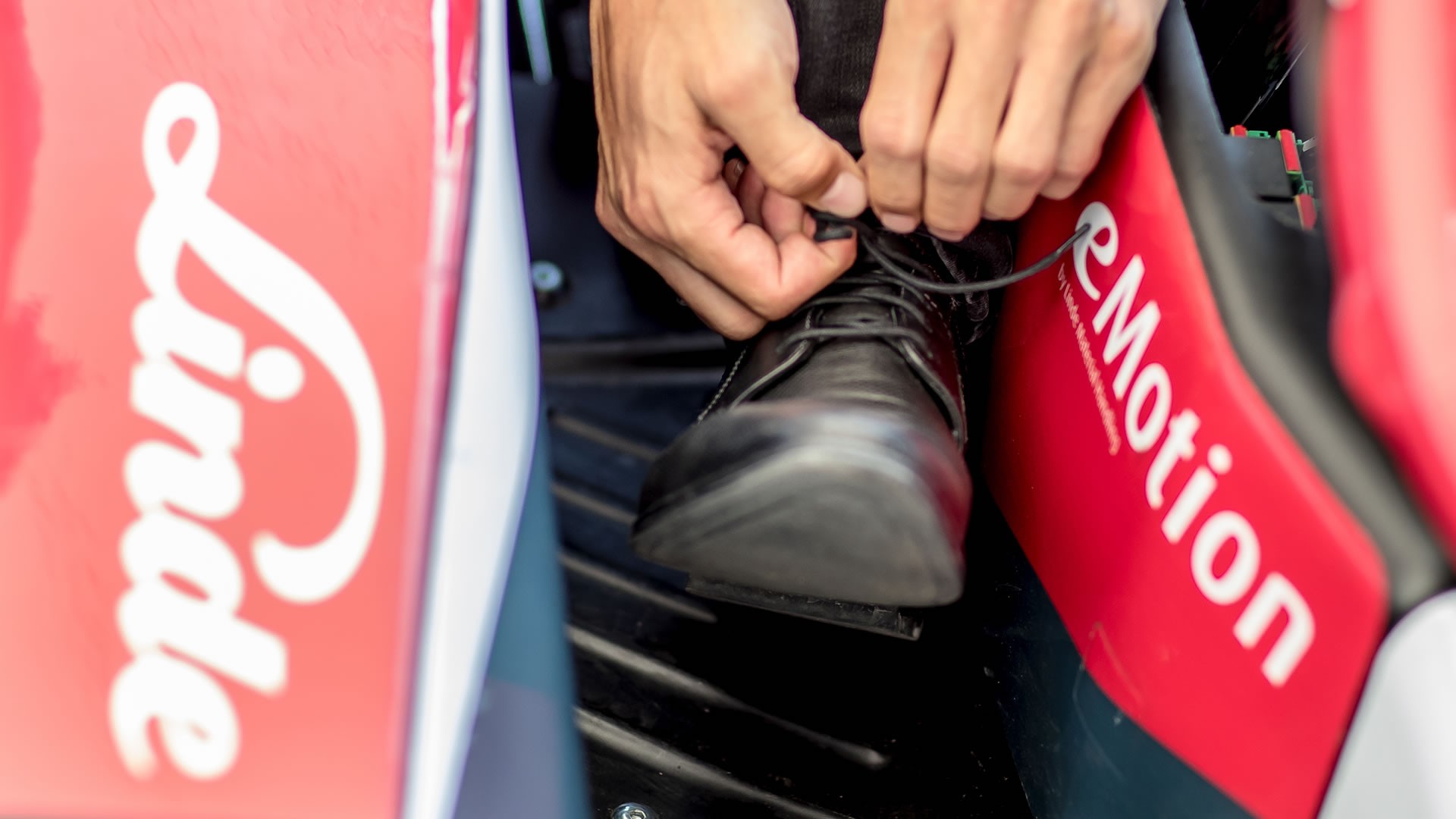 Linde E-Kart auf einer Veranstaltung